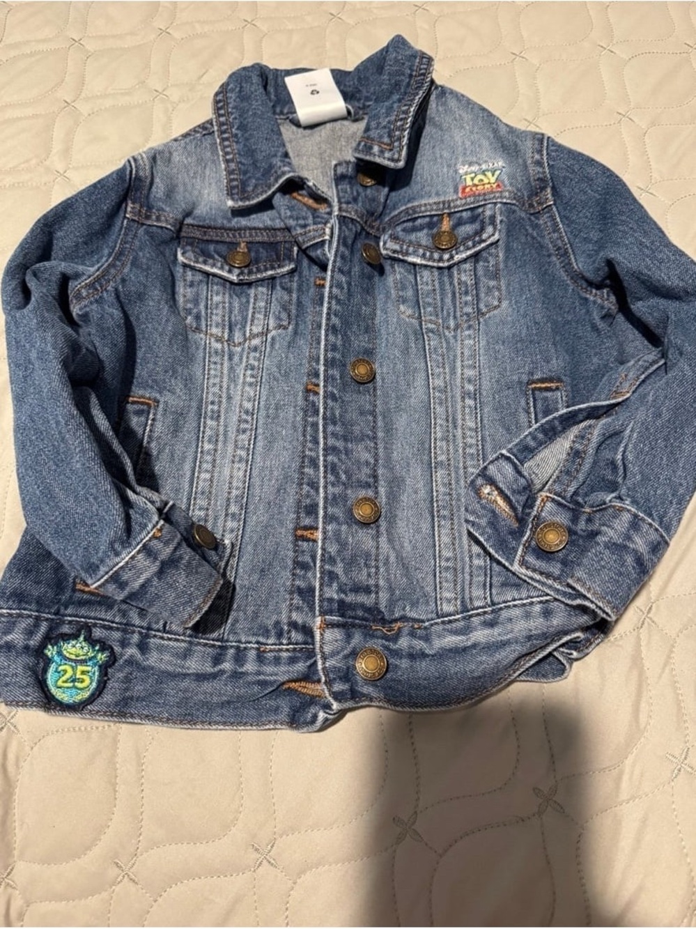 Disney Toy Story blue Jean jacket